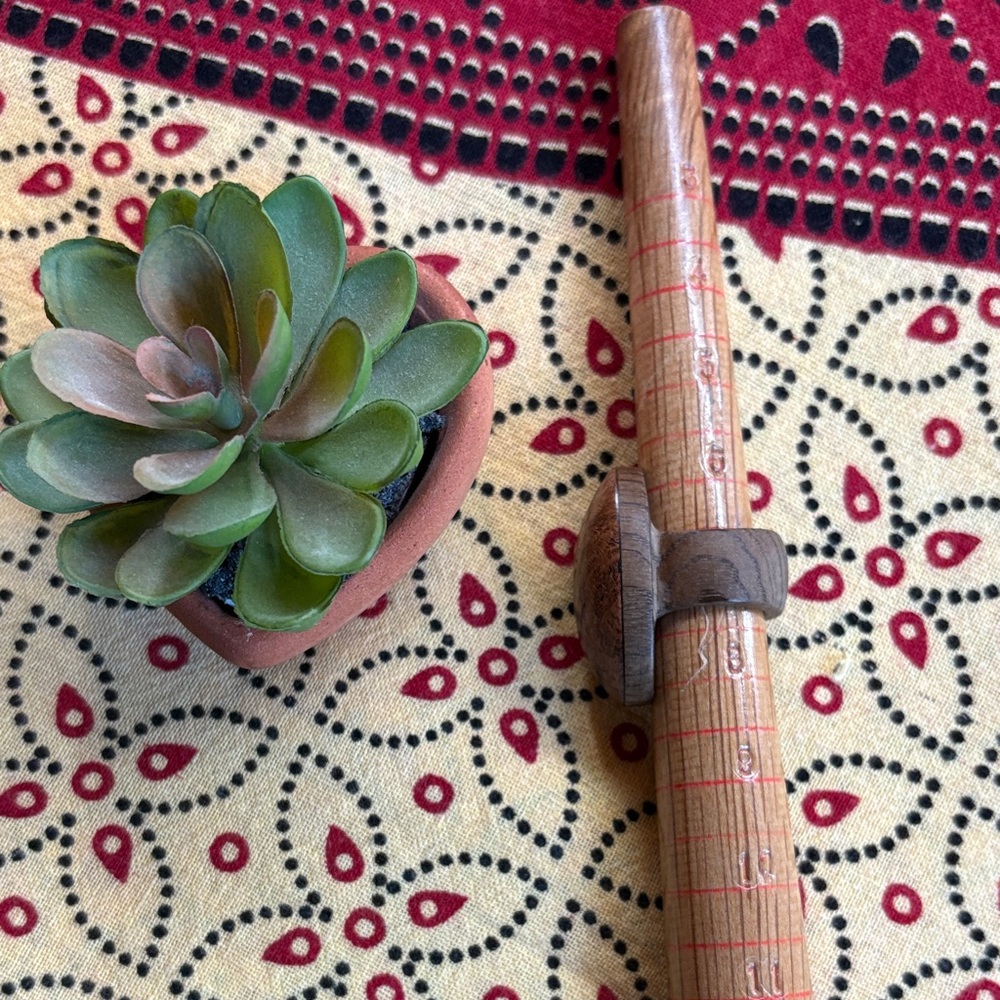 Rustic Brown Wooden Statement Ring - image 2